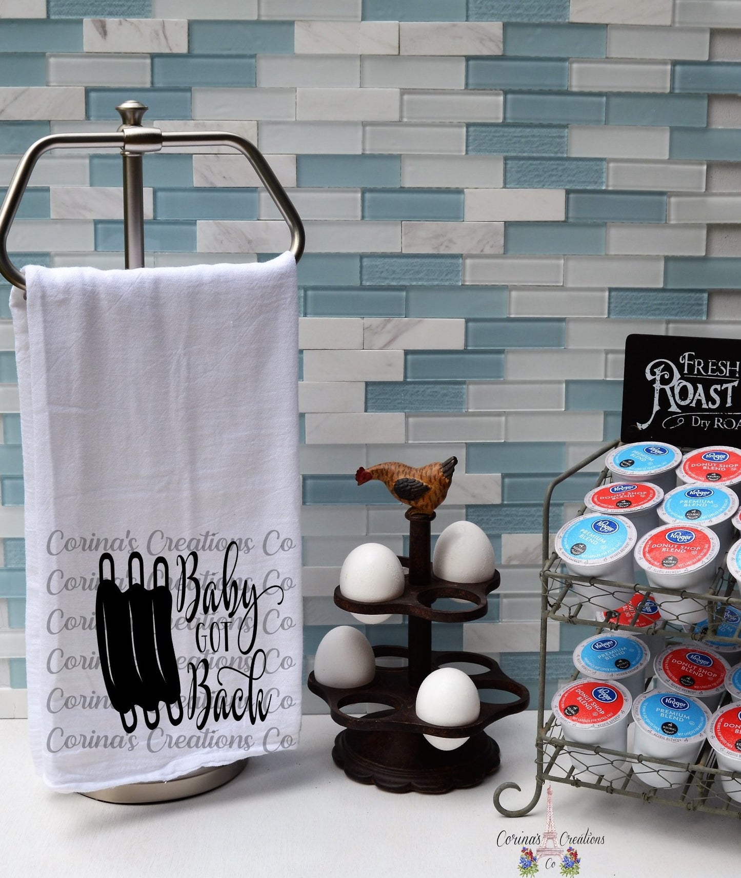 Baby Got Back Flour Sack/Tea Towel