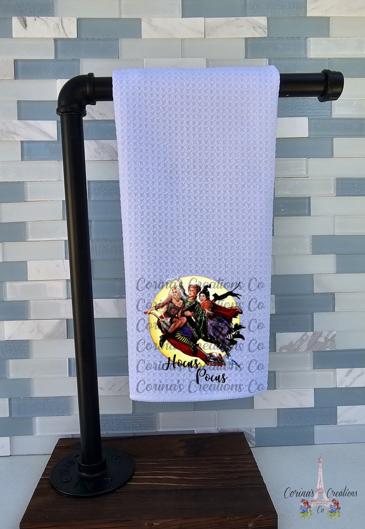 Hocus Pocus Vacuum Waffle Weave Towel