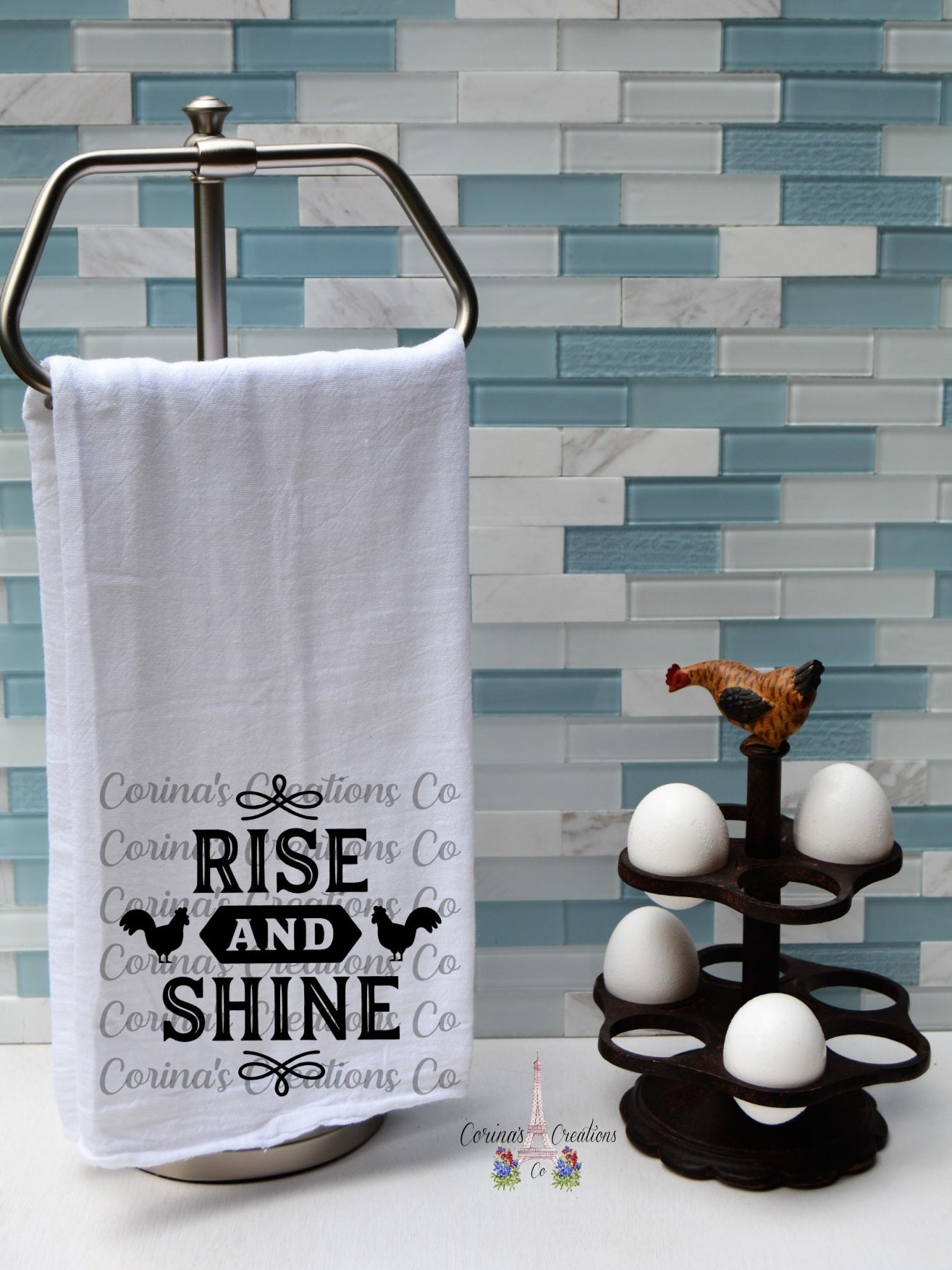 Rise And Shine Flour Sack/Tea Towel