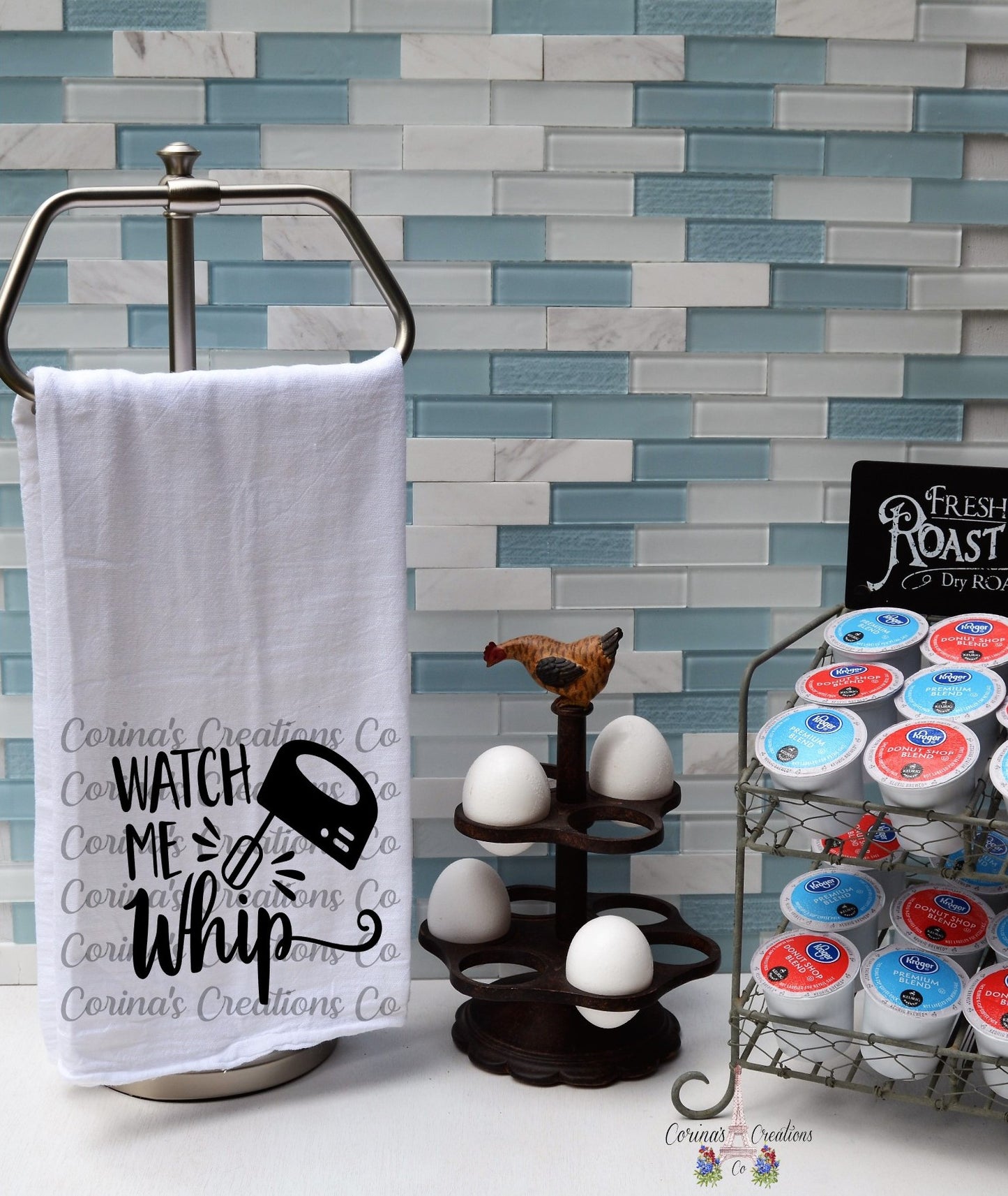 Watch Me Whip Flour Sack/Tea Towel