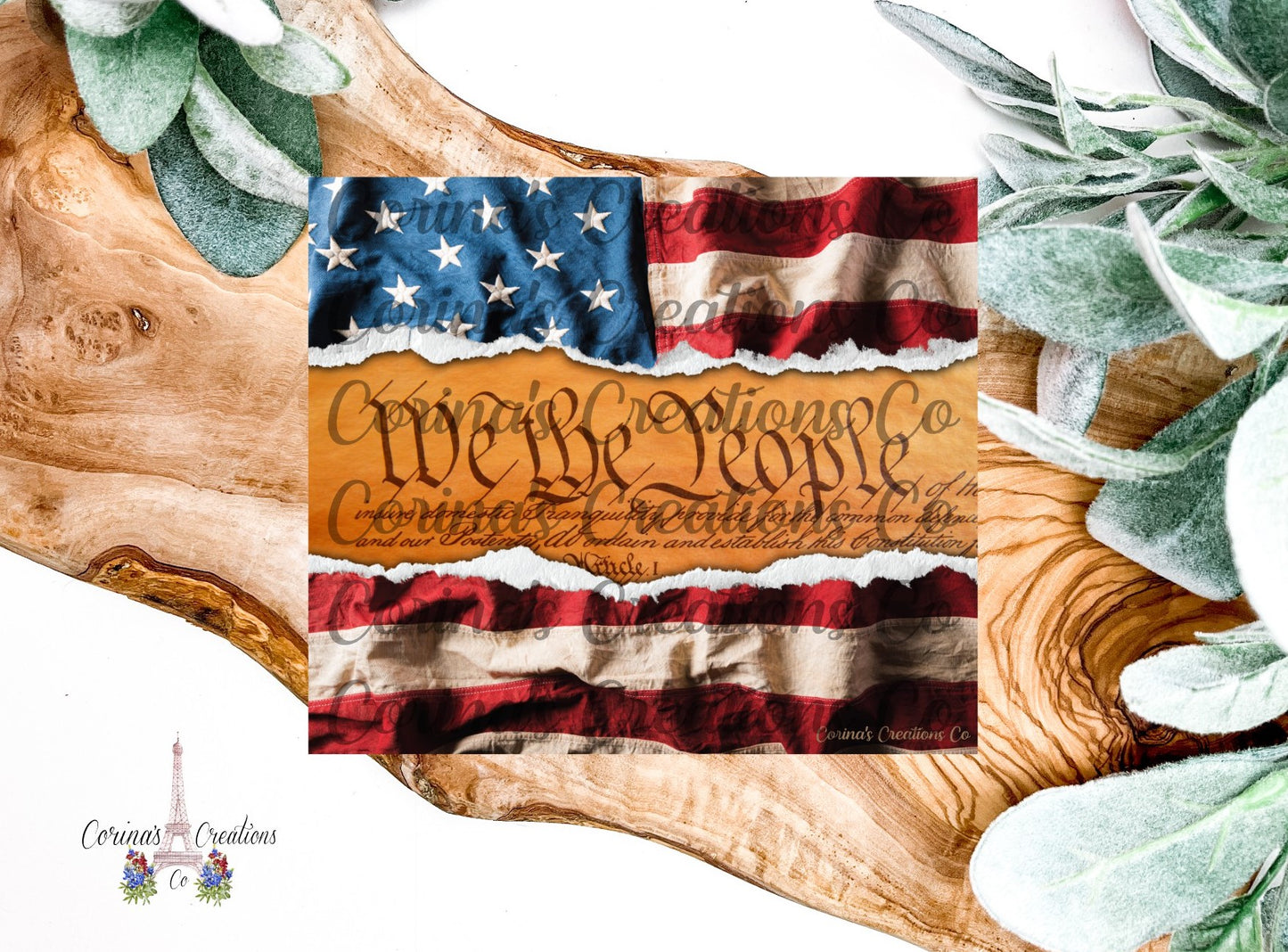 We The People 20 oz. Stainless Steel Sublimation Tumbler