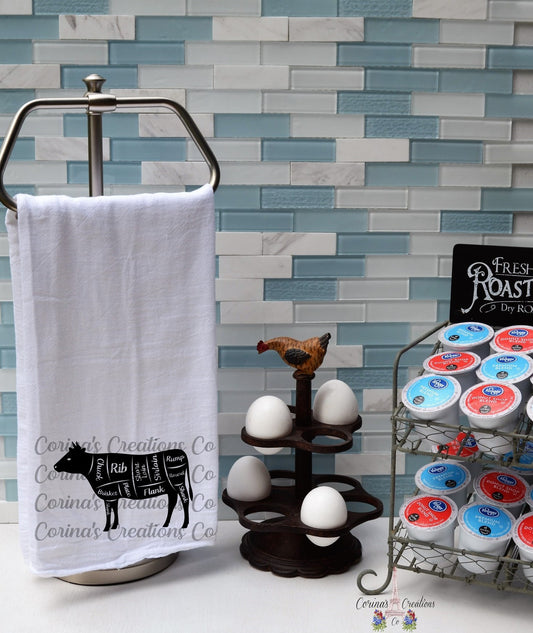 Cow Defined Flour Sack/Tea Towel