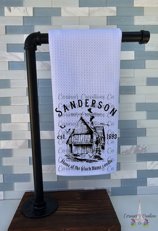 Sandersons Bed And Breakfast Waffle Weave Towel