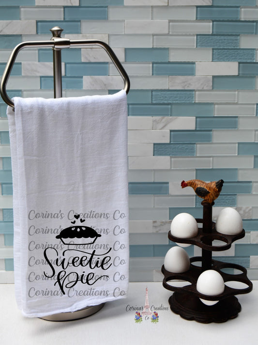 Sweetie Pie Flour Sack/Tea Towel