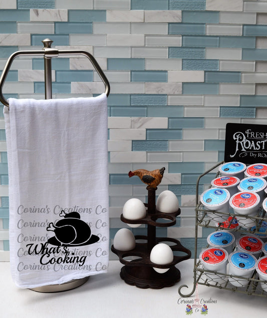 What's Cooking? Flour Sack/Tea Towel